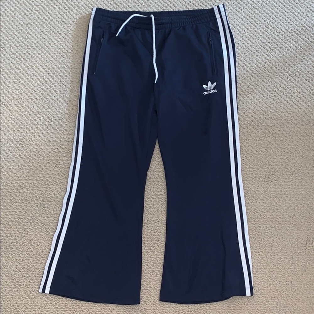 Adidas Primeblue relaxed crop wide leg pants